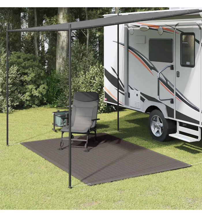 Tapis de tente 250 x 300 cm Anthracite | Mobilier & Déco