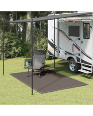 Tapis de tente 250 x 300 cm Anthracite | Mobilier & Déco