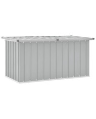 Boîte de rangement de jardin Gris 129x67x65 cm | Mobilier & Déco