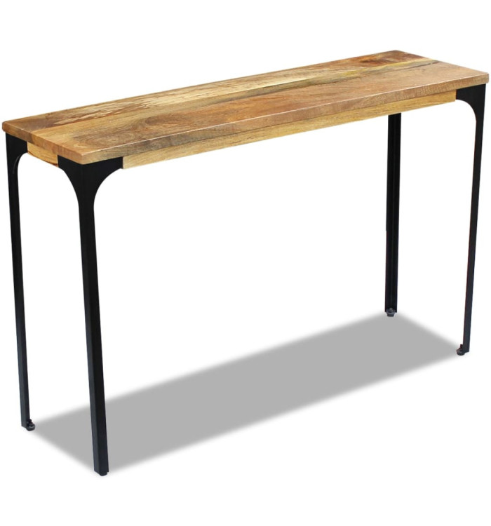 Table console Bois de manguier 120 x 35 x 76 cm | Mobilier & Déco