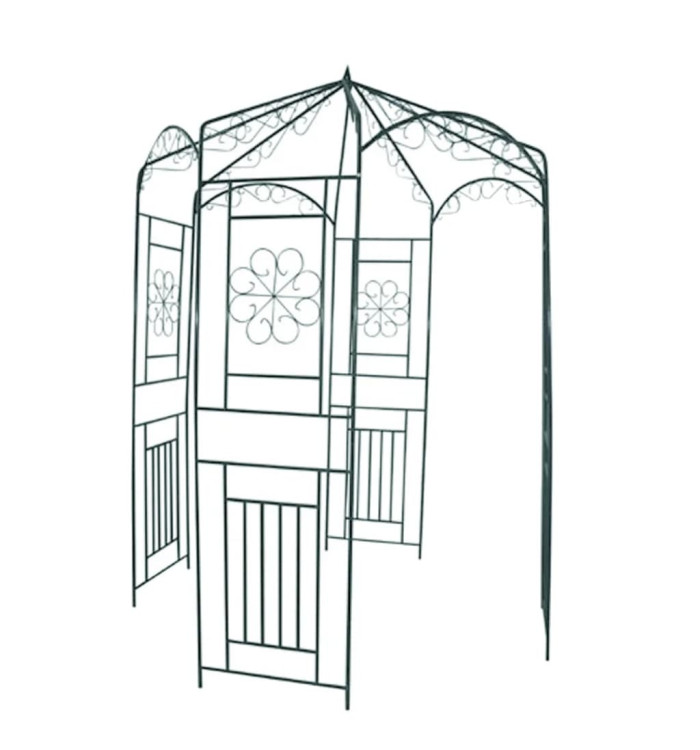 Voûte de jardin 250 cm Vert foncé | Mobilier & Déco