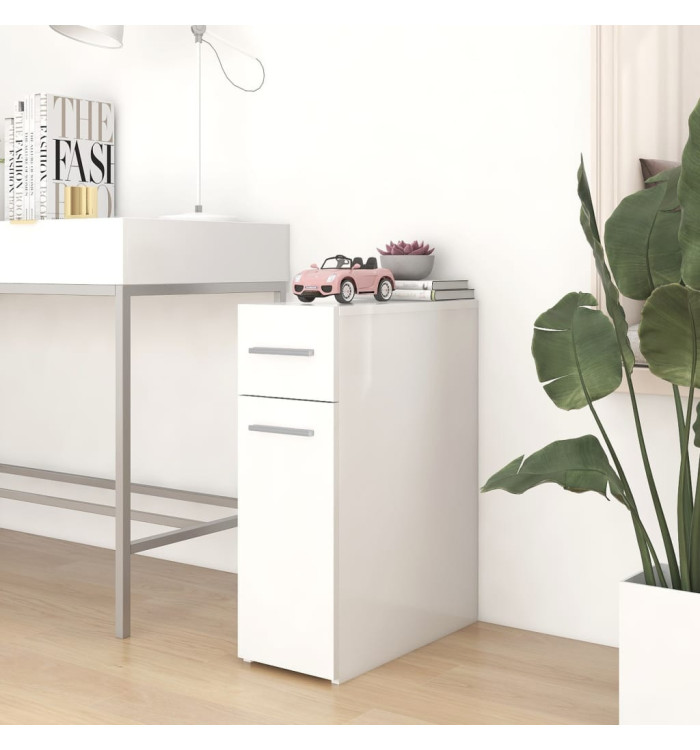 Armoire d'apothicaire Blanc 20x45,5x60 cm Bois d’ingénierie | Mobilier & Déco