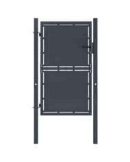 Portail de jardin Acier 100x150 cm Anthracite | Mobilier & Déco