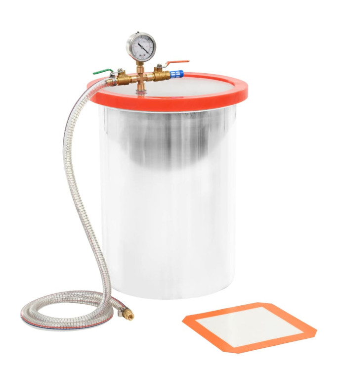Chambre sous vide Acier inoxydable 22,7 L | Mobilier & Déco