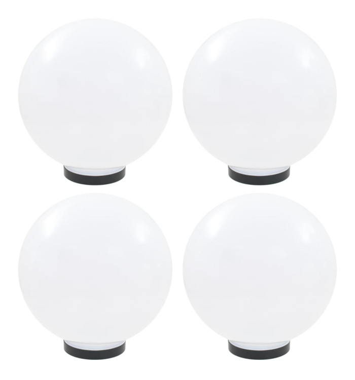 Lampes à LED sous forme de boule 4 pcs Sphérique 30 cm PMMA | Mobilier & Déco