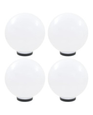 Lampes à LED sous forme de boule 4 pcs Sphérique 30 cm PMMA | Mobilier & Déco