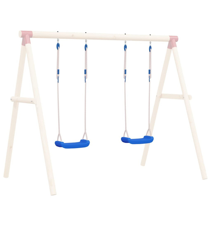 Sièges de balançoire avec cordes 2 pcs bleu 37x15 cm PE | Mobilier & Déco