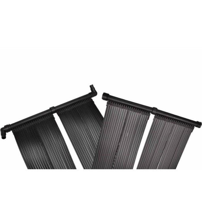 Panneau solaire de chauffage de la piscine 80x620 cm | Mobilier & Déco
