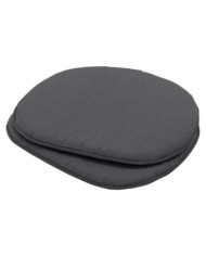 Madison Coussins de siège Panama lot de 2 39x36 cm Gris | Mobilier & Déco