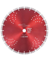 Disque de coupe diamanté avec turbo et trous Acier 350 mm | Mobilier & Déco