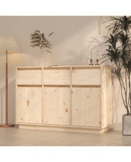 Buffet 110x34x75 cm Bois massif de pin | Mobilier & Déco