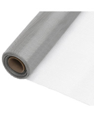 Écran en treillis Acier inoxydable 112x1000 cm Argenté | Mobilier & Déco