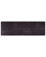 Tapis lavable antidérapant 80x300 cm Anthracite | Mobilier & Déco