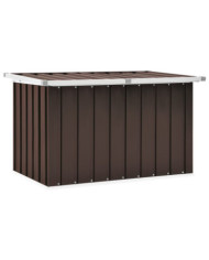 Boîte de rangement de jardin Marron 109x67x65 cm | Mobilier & Déco