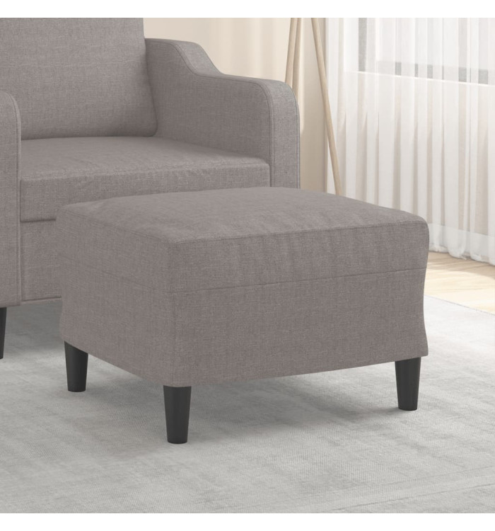 Repose-pied Taupe 60x50x41 cm Tissu | Mobilier & Déco