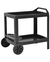Chariot à boissons Anthracite 69x53x72 cm Plastique | Mobilier & Déco