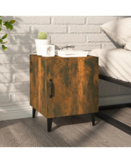 Table de chevet Chêne fumé Bois d'ingénierie | Mobilier & Déco