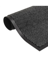 Paillasson rectangulaire 40 x 60 cm Anthracite | Mobilier & Déco
