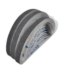 Lot de 30 courroies abrasives pour ponceuse à bande pneumatique | Mobilier & Déco