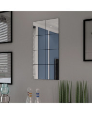 Carreaux de miroir sans cadre 8 pcs 20,5 cm | Mobilier & Déco