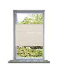 Store plissé 40x100 cm Crème | Mobilier & Déco