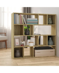 Bibliothèque/Séparateur de pièce Chêne Sonoma 105x24x102 cm | Mobilier & Déco