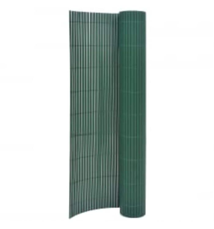 Clôture de jardin double face 90x400 cm Vert | Mobilier & Déco