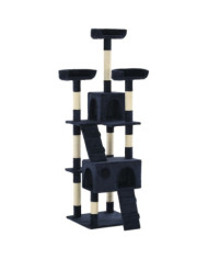 Arbre à chat avec griffoirs en sisal 170 cm Bleu | Mobilier & Déco