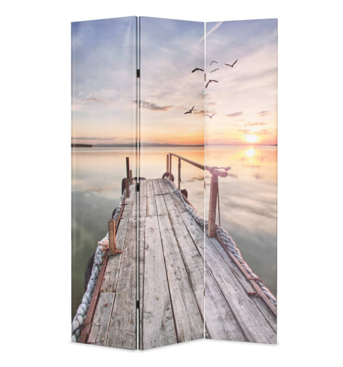 Cloison de séparation pliable 120 x 170 cm Lac | Mobilier & Déco