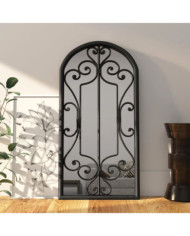 Miroir Noir 70x30 cm Fer pour utilisation à l'intérieur | Mobilier & Déco