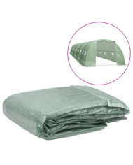 Couverture de remplacement de serre (32 m²) 400x800x200 cm Vert | Mobilier & Déco