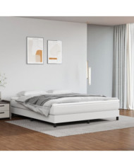 Matelas de lit à ressorts ensachés Blanc 160x200x20 cm | Mobilier & Déco