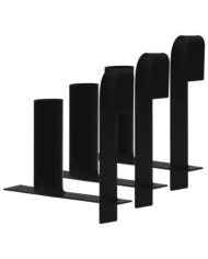 Distributeurs de bandes de clôture d'intimité 3 pcs Acier | Mobilier & Déco