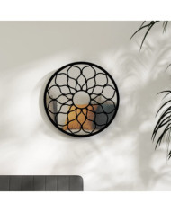 Miroir Noir 60x3 cm Fer pour utilisation à l'intérieur | Mobilier & Déco