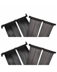 Panneaux solaires de chauffage de piscine 4 pcs 80x620 cm | Mobilier & Déco