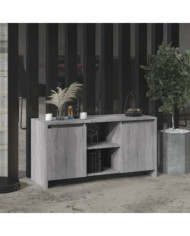Meuble TV Sonoma gris 102x37,5x52,5 cm Bois d'ingénierie | Mobilier & Déco