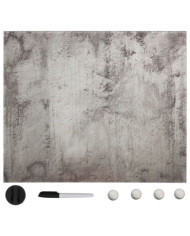 Tableau noir magnétique mural Verre 50x50 cm | Mobilier & Déco