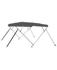 Auvent bimini à 4 arceaux Anthracite 243x180x137 cm | Mobilier & Déco