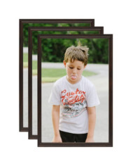 Collage de cadres photo 3 pcs de table Noir 21x29,7 cm MDF | Mobilier & Déco