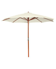 Parasol 300x258 cm Blanc sable | Mobilier & Déco