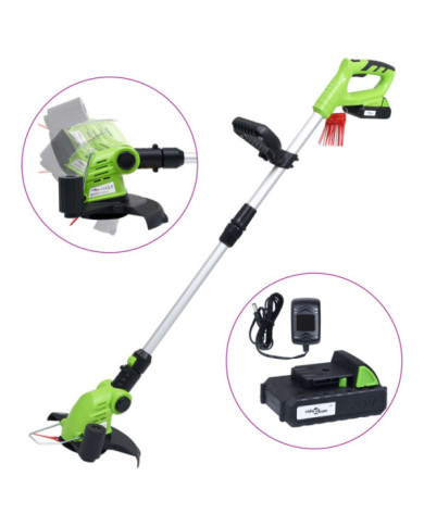 Coupe-herbe sans fil avec bloc-piles 20V 1500 mAh Li-ion | Mobilier & Déco