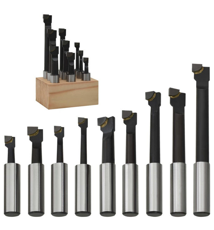 Cutters de perçage 9 pcs 12 mm à base de bois | Mobilier & Déco