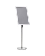 Support d'affiche A3 sur pied Argenté Alliage d'aluminium | Mobilier & Déco