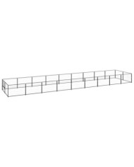 Chenil Noir 18 m² Acier | Mobilier & Déco
