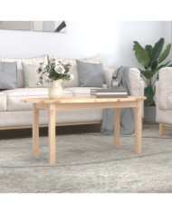 Table basse 110x55x45 cm Bois massif de pin | Mobilier & Déco