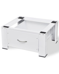 Socle avec tiroir pour machine à laver Blanc | Mobilier & Déco