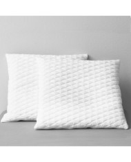 Oreillers lot de 2 70x60x14 cm Mousse à mémoire de forme | Mobilier & Déco