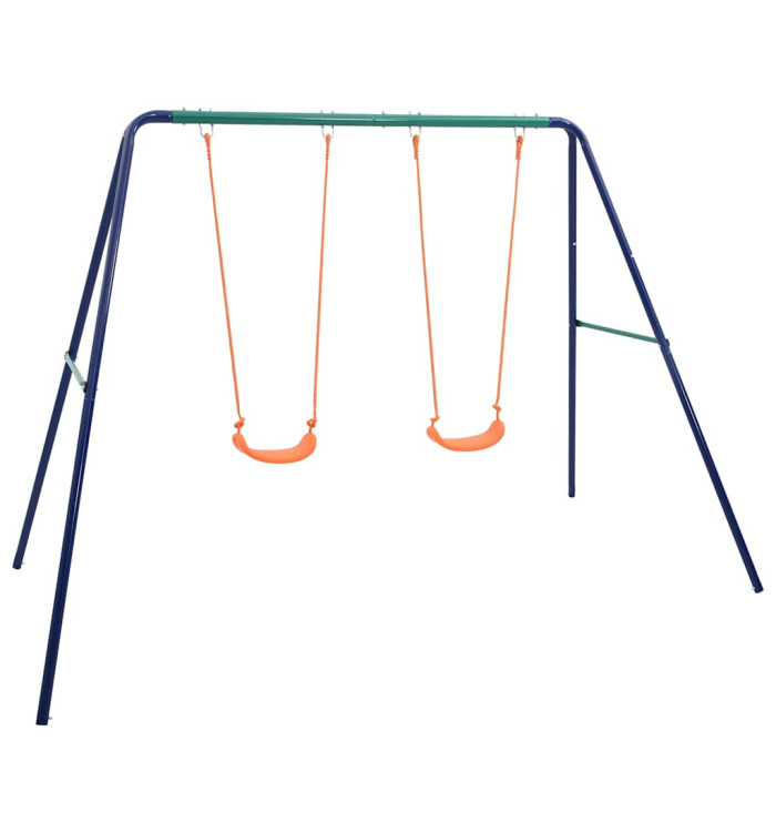 Ensemble de balançoire 2 places Acier | Mobilier & Déco