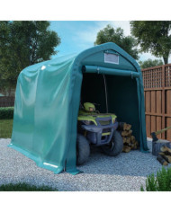 Tente de garage PVC 2,4x2,4 m Vert | Mobilier & Déco