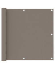 Écran de balcon Taupe 90x300 cm Tissu Oxford | Mobilier & Déco